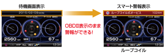 レーダー探知機 ZERO 500M