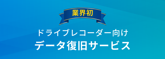 データ復旧サービスを、購入から1年間無償で受けられるサービスが付いています